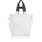 Isabel Marant Women's Doogan Leather Shopper Tote Bag-white