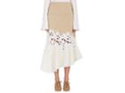 Derek Lam Women's Cotton Flared Skirt