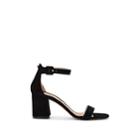 Barneys New York Women's Suede Ankle-strap Sandals - Black