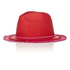 House Of Lafayette Women's Johnny 4 Layered-look Straw Panama Hat-red