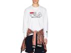 Fila Men's Embroidered Cotton Long-sleeve T-shirt