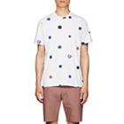 Ps By Paul Smith Men's Dotted Cotton T-shirt-white