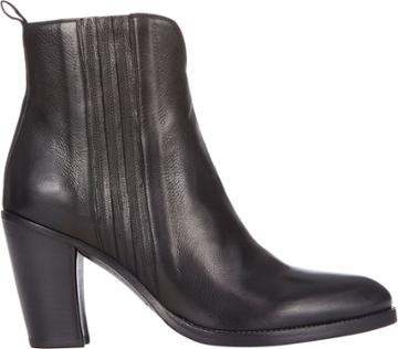 Sartore Gored Ankle Boots-black