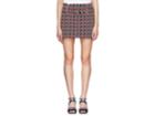 Prada Women's Geometric Knit Miniskirt