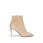 Christian Louboutin Women's Eloise Suede Ankle Boots - Toast