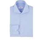 Cifonelli Men's Micro-houndstooth Cotton Dress Shirt-blue