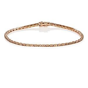 Tate Women's Tennis Bracelet-rose Gold