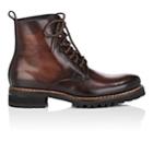Harris Men's Lug-sole Burnished Leather Boots-dk. Brown