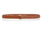 Maison Boinet Women's Nubuck Leather Belt-brown