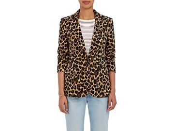 Frame Women's Classic Cotton-blend Velveteen Blazer