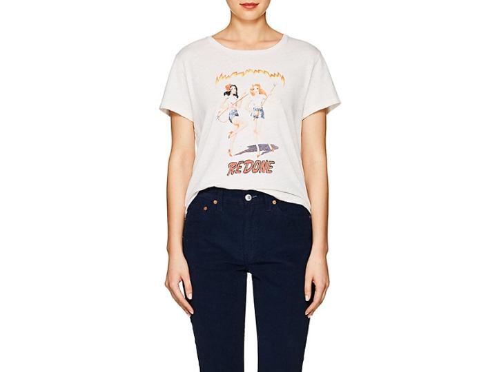 Re/done Women's The Classic Graphic Cotton T-shirt
