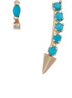Loren Stewart Women's Diamond & Turquoise Earring Set