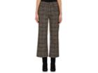 Marc Jacobs Women's Checked Tweed Flared Crop Trousers