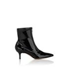 Gianvito Rossi Women's Vinyl Ankle Boots - Black