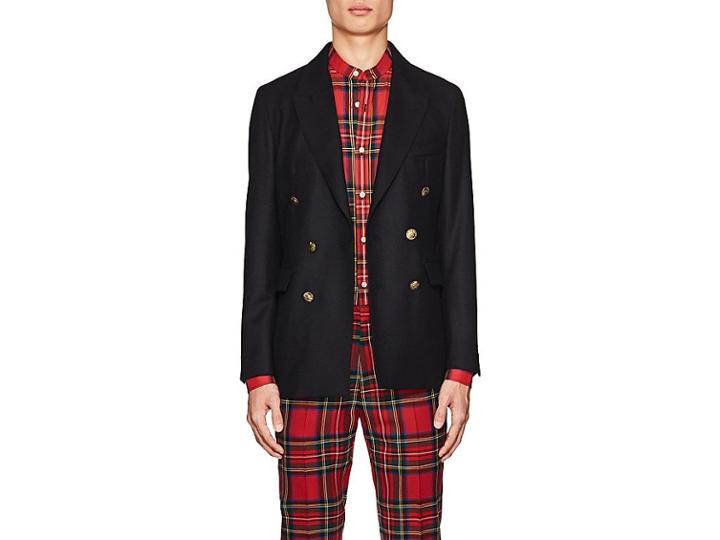 Burberry Men's Wool Double-breasted Sportcoat