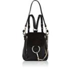 Chlo Women's Faye Mini Leather & Suede Backpack-black