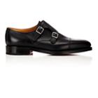 John Lobb Men's William Monk Shoes-black