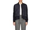 Moncler Women's Ruffled-hem Down-quilted Sweater