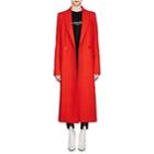 Givenchy Women's Wool Double-breasted Coat - Red