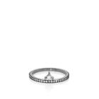 Eva Fehren Women's Offset Shield-cut Diamond Ring - Silver