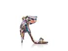 Christian Louboutin Women's Sandale Du Desert Floral Crepe Sandals