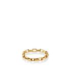 Eli Halili Women's Yellow Gold Rectangular-link Chain Ring - Gold