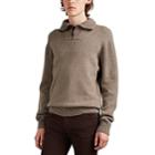 Brioni Men's Cashmere Half-zip Sweater - Beige, Tan