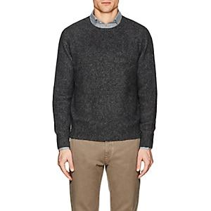 Massimo Alba Men's Yak Sweater-dark Gray