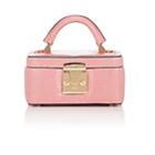 Stalvey Women's Beauty Case Lizard Bag - Pink