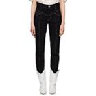 Isabel Marant Women's Lorrick High-rise Skinny Jeans - Black