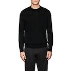 Givenchy Men's Star-appliqud Wool Sweater-black