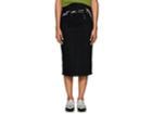 Prada Women's Abstract-print Denim Pencil Skirt