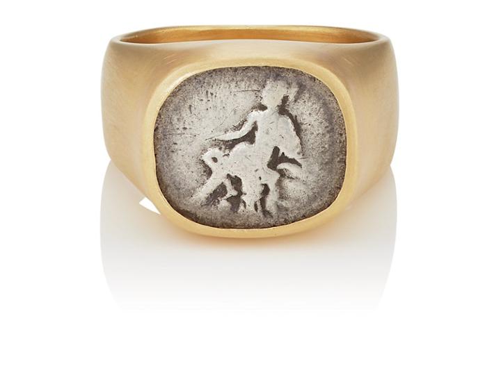Eli Halili Women's Ancient Denarius Warrior Coin Ring