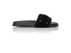 Valentino Garavani Women's Rockstud Mink Fur Slide Sandals