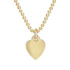 Jennifer Meyer Women's Heart Charm Necklace-gold