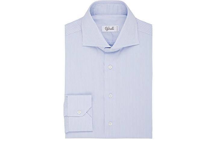 Cifonelli Men's Striped Cotton Shirt