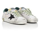 Golden Goose Kids' Superstar Leather Sneakers-white