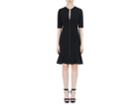 Givenchy Women's Tech-jersey Peplum-hem Dress