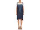 Barneys New York 6397 Women's Repurposed Denim Slip Dress