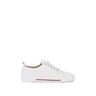 Thom Browne Women's Cap-toe Leather Sneakers - White