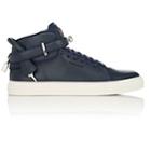 Buscemi Men's 100mm Edge Leather Sneakers-navy