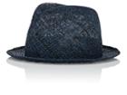 Ca4la Men's Trilby Straw Fedora