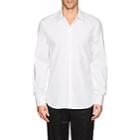 Prada Men's Cotton Poplin Shirt-white