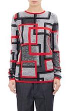 Loewe Stockinette-stitched Sweater-red