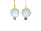 Judy Geib Women's Lovely Double-drop Earrings