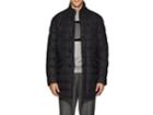 Moncler Men's Keid Down-quilted Wool Flannel Coat