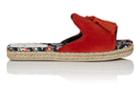 Christian Louboutin Women's Pacha Velvet Slide Sandals