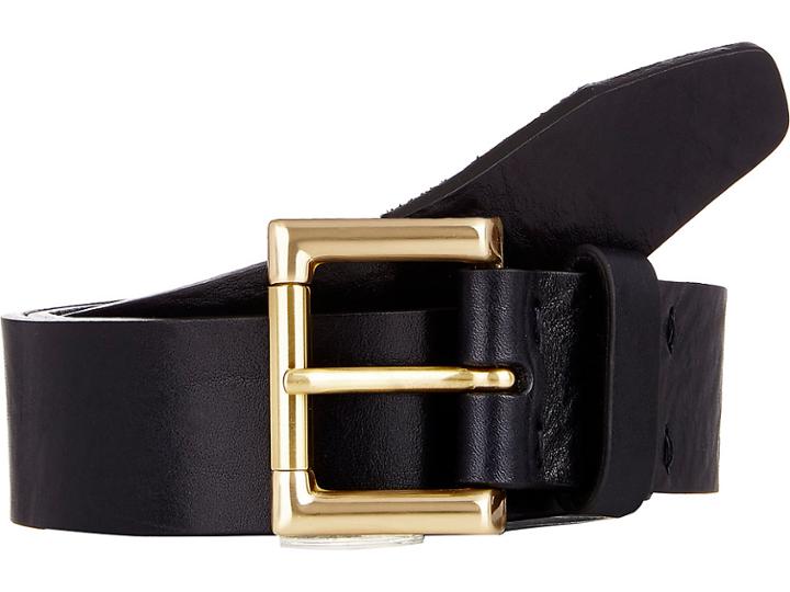 Barneys New York Men's Distressed Leather Belt