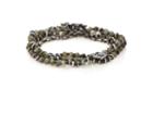 M. Cohen Men's Beaded Cord & Oval-link-chain Wrap Bracelet