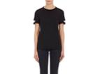 Helmut Lang Women's Distressed-cuff T-shirt